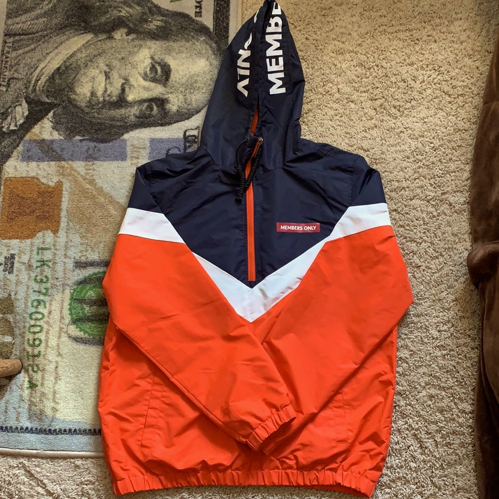 Members Only Quarter-zip Windbreaker